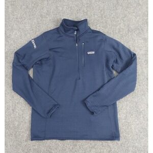 Patagonia Men's Navy Zip-Up Sweater